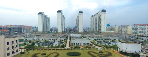 江西最大污水處理廠——南昌朝陽污水處理廠二期工程（省、市優(yōu)良工程，獲滕王閣杯）